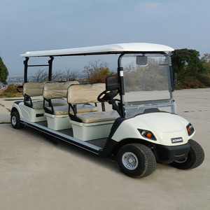 Golf Club Car with Windshield Lifted Hunting Car 6 Passengers