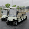 Golf Club Car with Windshield Lifted Hunting Car 6 Passengers