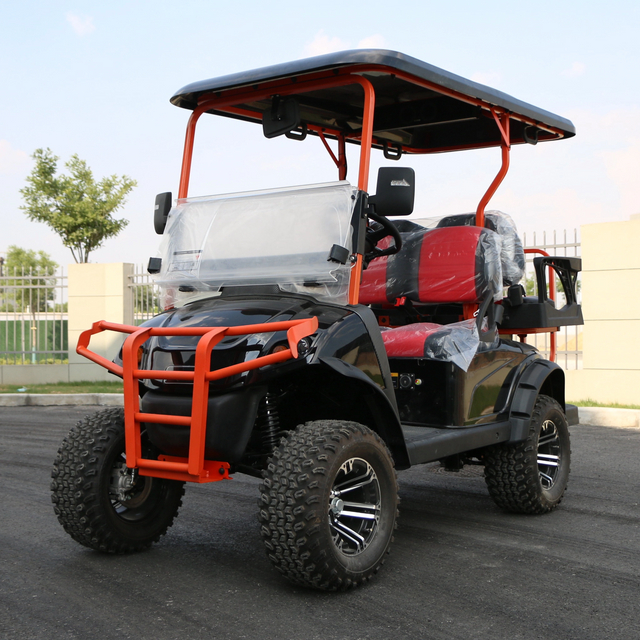 4 person seater electric golf cart for hunting