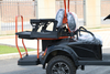 4 person seater electric golf cart for hunting