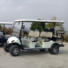 6 Passenger Lifted Golf Car Brand New 4 Wheel Electric Club Car Golf Cart for Sale