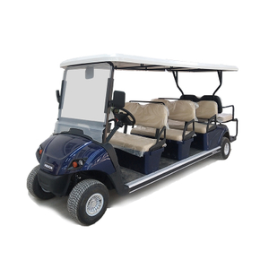 China Factory Manufacturer Electric Golf Buggy 6+2 Seats Electric Golf Cars with Custom Street Legal